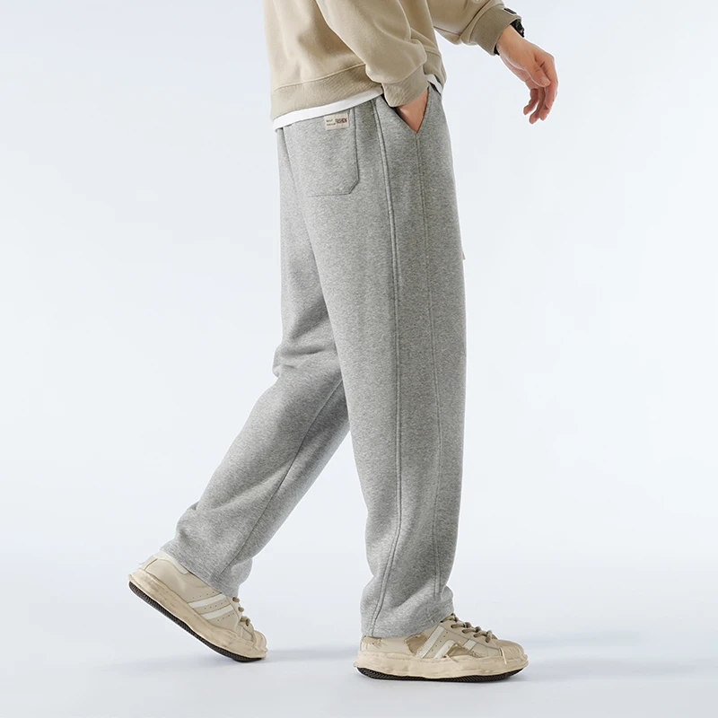 Sport Jogging Trousers Fashionable Wide Leg Pants Wide Leg Pants Fashion Pants Autumn Harlan Sports Pants Sweatpants Baggy Joggers Cotton Korean Neutral Loose Outdoor Personality Design Jogger Trousers