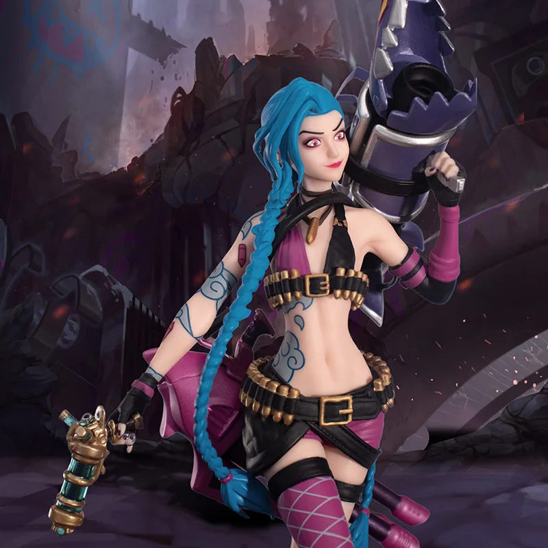 original-league-of-legends-jinx-3d-modelo-caneta-m-dio-est-tuas-anime