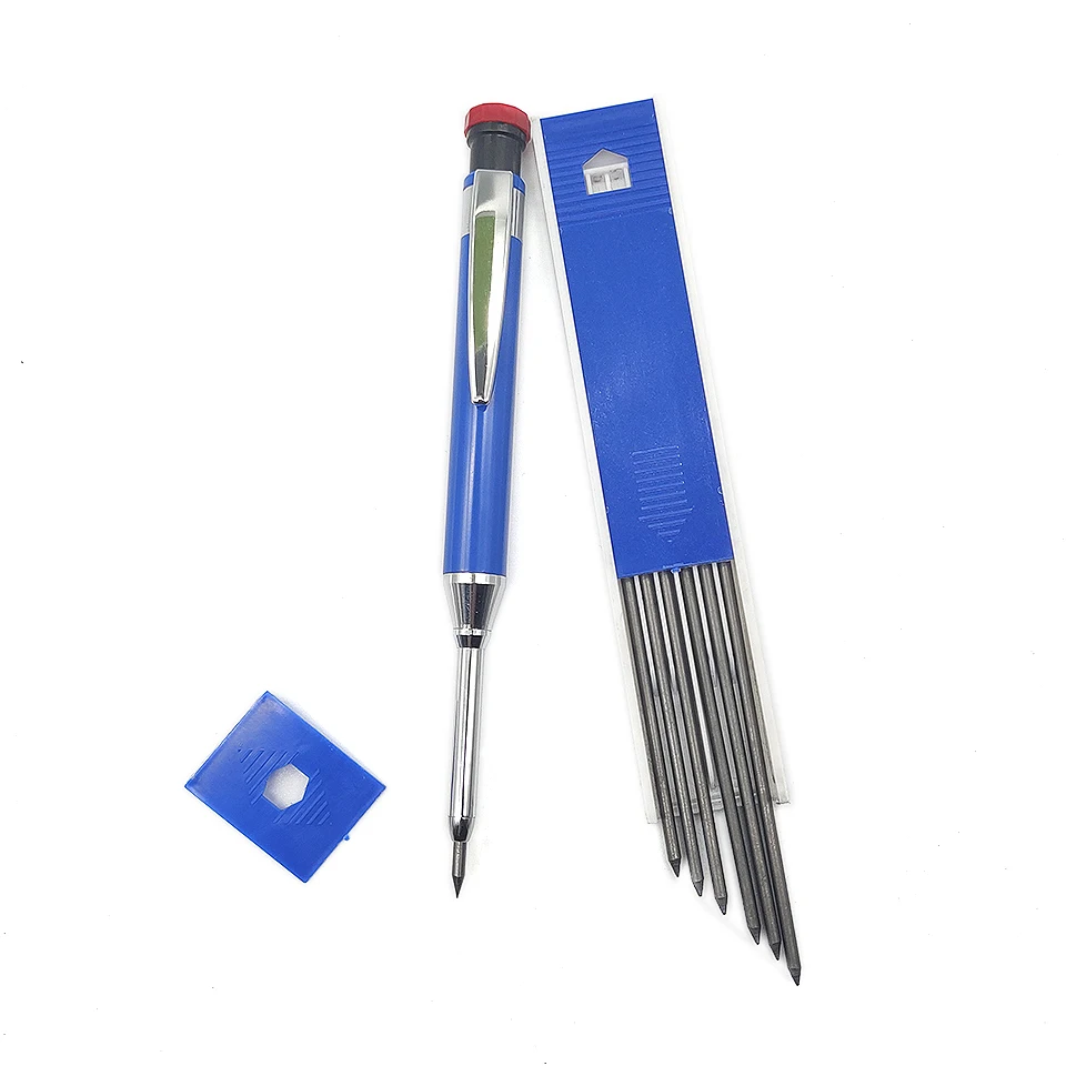 Marqueur de trous solides, crayon mécanique d'architecte menuiserie, stylo  de peinture, outil de marquage, 4