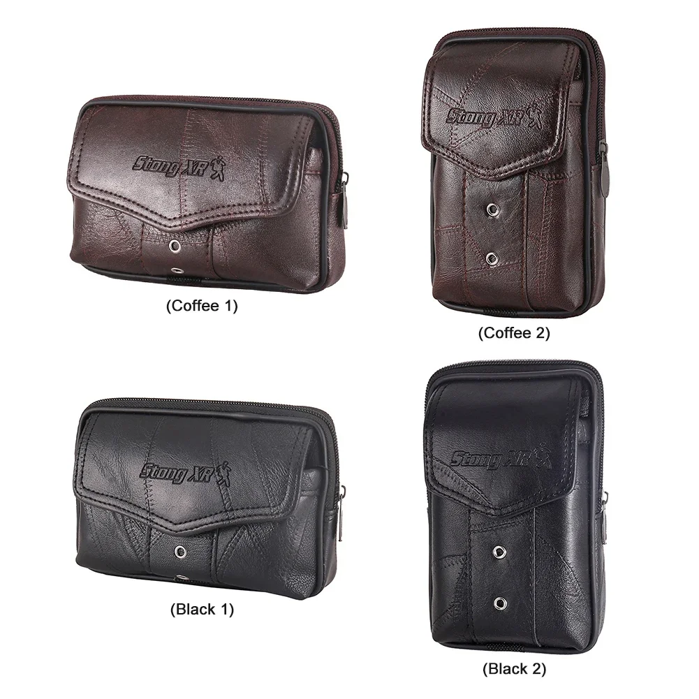 Genuine Leather Waist Packs for Men,waist pack