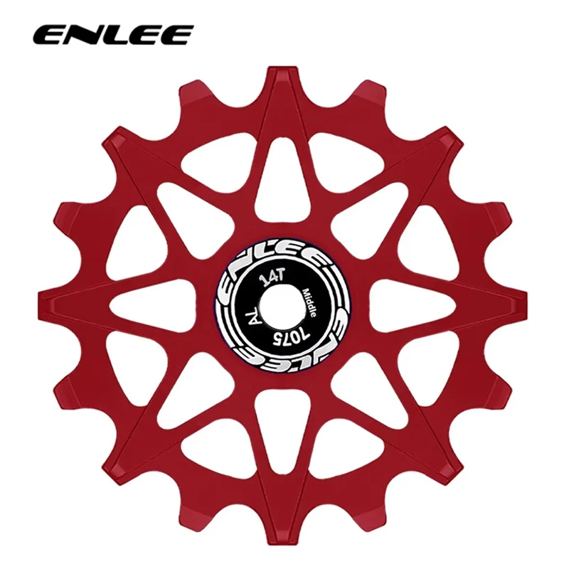 ENLEE Precision CNC Bicycle Rear Derailleur Pulley Wheel