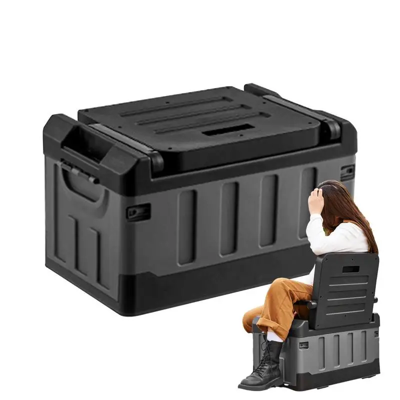 

Tackle Box Tackle Box Outdoor Organizer Storage Portable Fishing Foldable 3 In 1 Fishing Double-layer Large Capacity Car