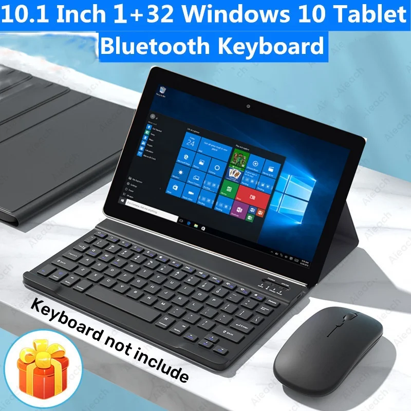 Top Sales 10.1 '' Tablet PC NX16A  Windows 10 RAM 2GBDDR3+32GB Dual Cameras WIFI Quad Core Bluetooth-Compatible