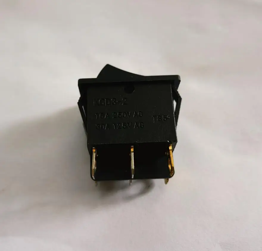 2 Gears Electric Heater Parts KCD3 15A/30A 250VAC Large Power Double Keys Rocker Switch