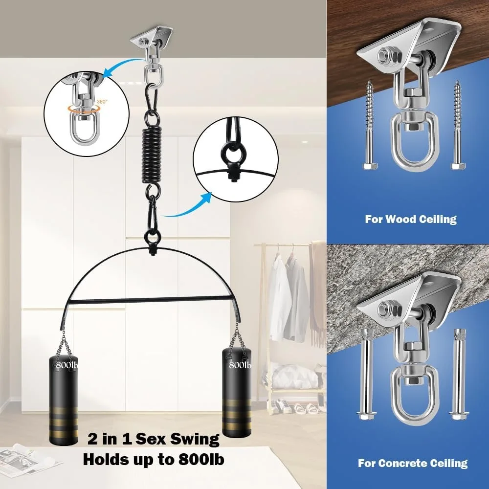 Flirting Kit Door Sex Swing Handcuffs Condole Belt Sframed Sex Swings Toy For Couples BDSM Women's Exotic Sext Adult Toys 18+