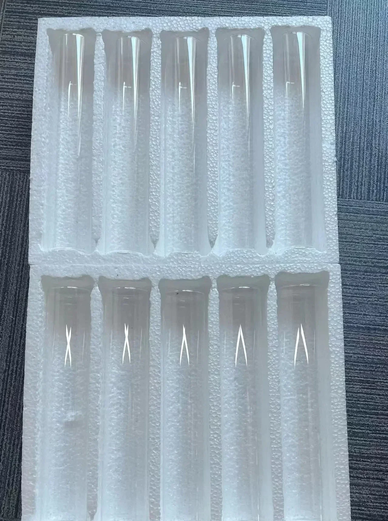 Candle Holders 10 Pcs/lot Wedding Glass Sleeves Bottomless Hurricane Candle Holders Home Decoration Candlestick Tube Desktop Ornaments