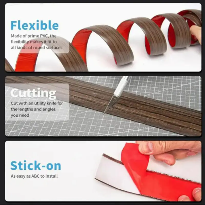 1pc 1m/2m Self-adhesive Floor Cover Strips Carpet Edge Trim Strip Floor Transition Door Threshold Gaps Door Bottom Sealing Strip
