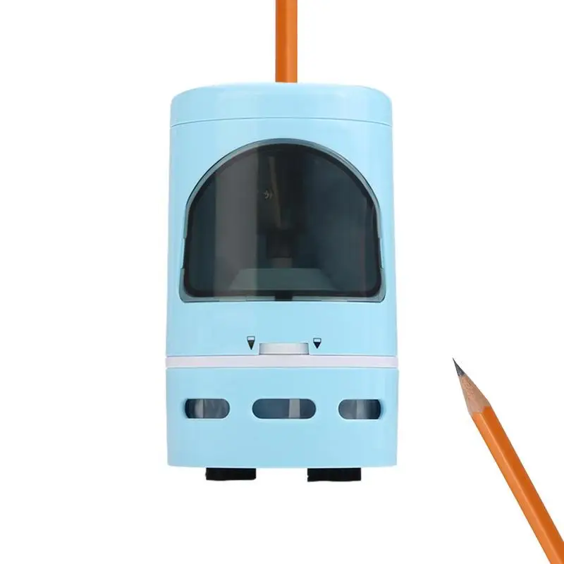 

Small Automatic Sharpener Small Portable Automatic Pencil Sharpeners 2-in-1 Study Tool Battery Powered Pencil Sharpening