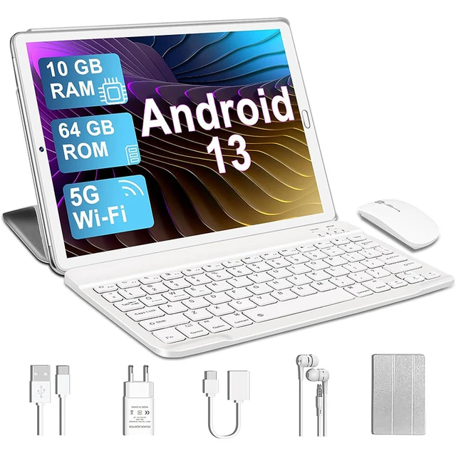 YESTEL - Tablette Tactile 10,1 Pouces X2 64Go Wifi 4G Co