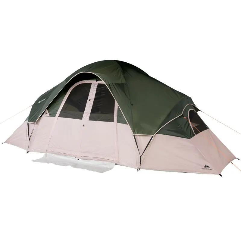 

8-Person 2-Room Modified Dome Tent, with Roll-back Fly