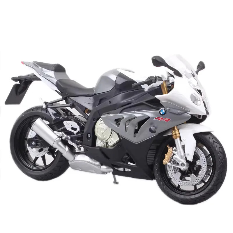 WELLY 1:12 BMW S1000RR 2009 Die Cast Motorcycle Model Toy Vehicle Collection Autobike Shork-Absorber Off Road Autocycle Toys Car 3