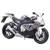 WELLY 1:12 BMW S1000RR 2009 Die Cast Motorcycle Model Toy Vehicle Collection Autobike Shork-Absorber Off Road Autocycle Toys Car 3