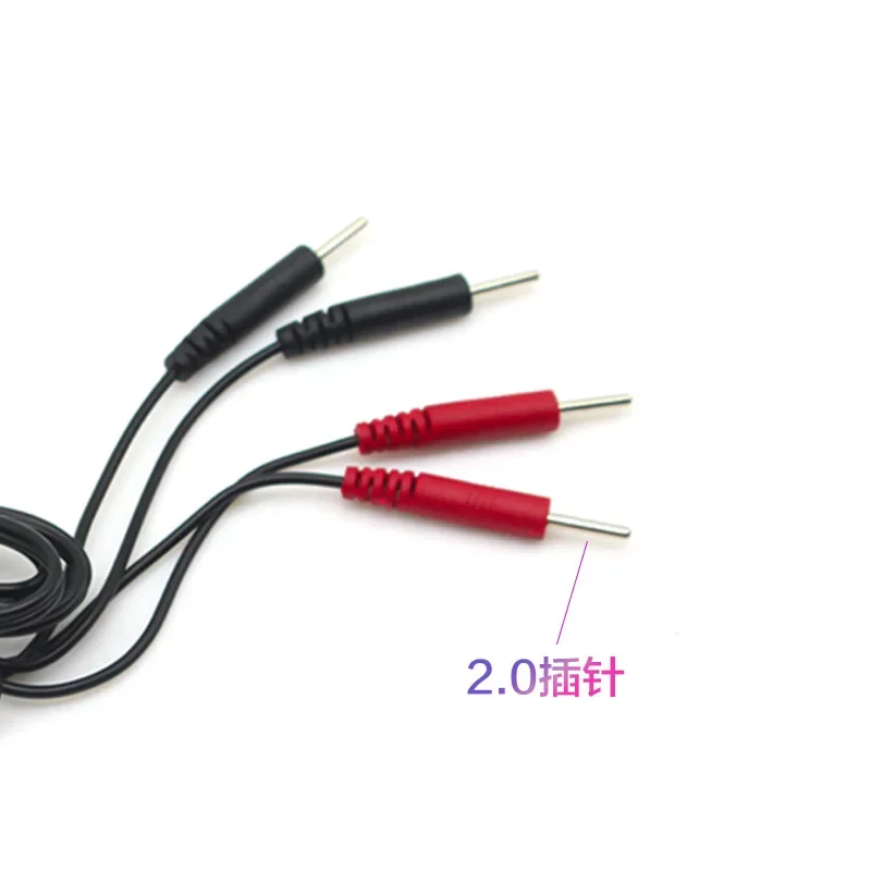 Electric Shock Anal Plug Electro Sex Toys Accessory 4 Pin Wire Accessories Adult Electrical Stimulation Cable For Penis Ring