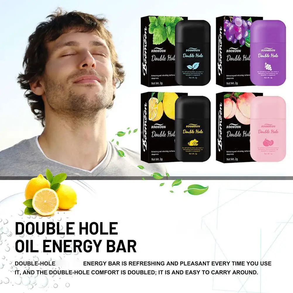 Nasal inhaler cleansing nasal inhaler diffuser sniffer double hole herbal repair nasal box natural inhaler