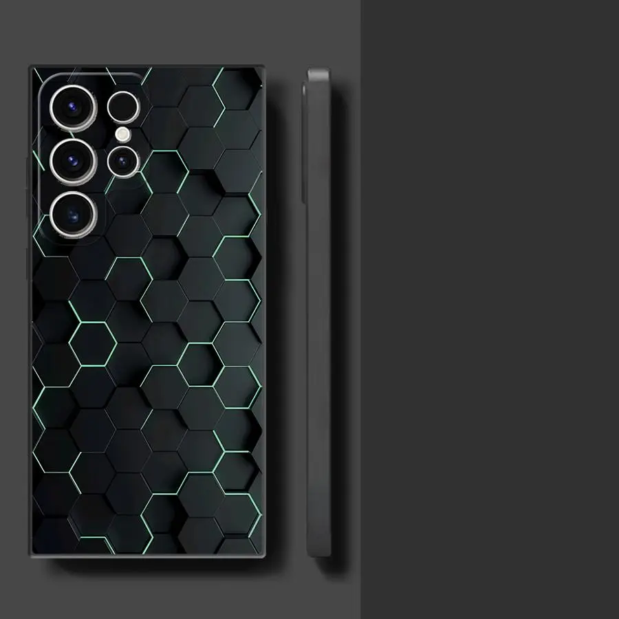 Carbon Fiber Silicone Phone Case - Sleek and Durable Protection