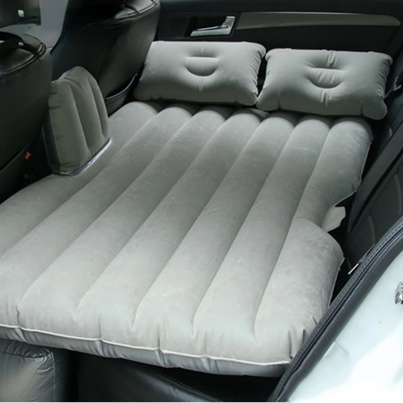Car Back Seat Mattress Travel Mattress Universal Multifunctional Sofa Inflatable Bed Pillow Outdoor Camping Mat