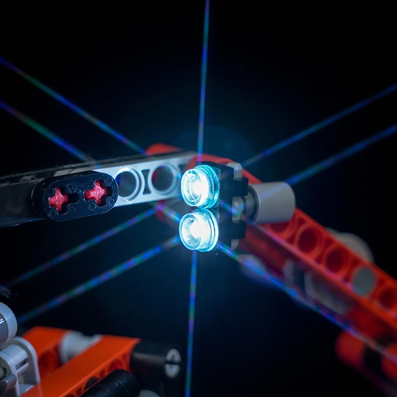 レンガで光るLEDライトモデル42180、クルー探索、ローバーギフト