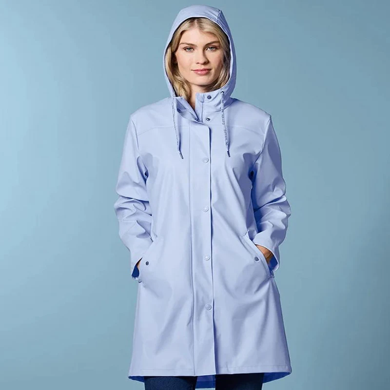 Fall Jackets For Women Ecqkame Rain Jacket Women Long Hooded