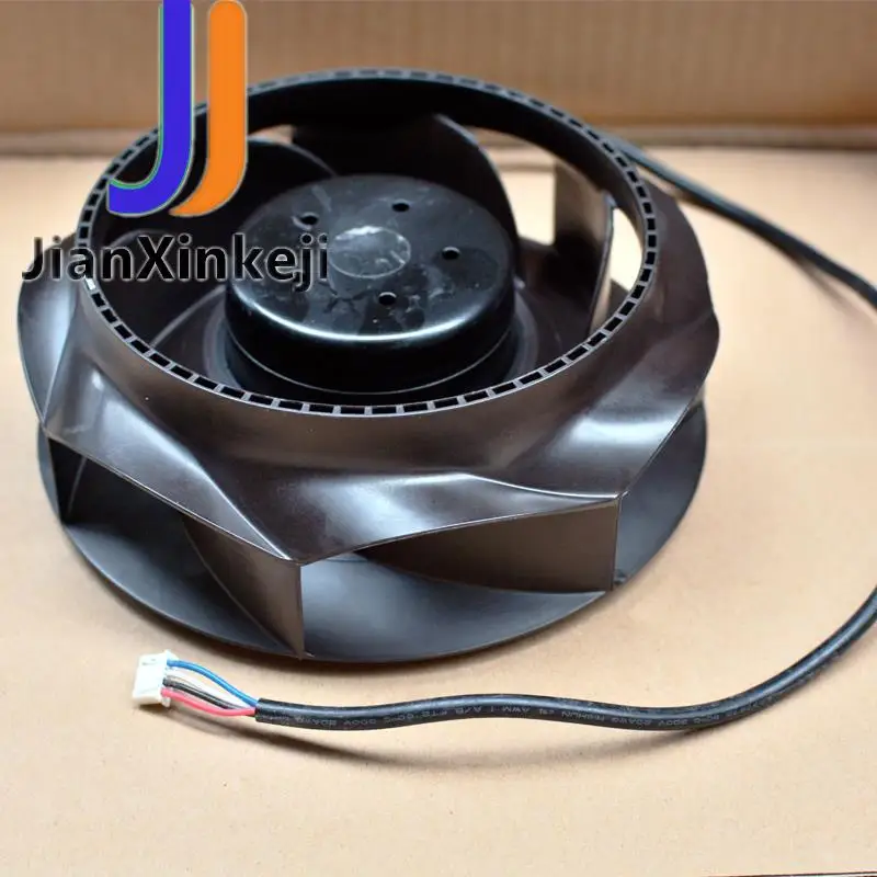 원래 R1G175-RB33-10 M1G055-BI 175mm DC36-60V 48V 7662W 1.9A 3950rpm 원심 터보 팬 풍력 터빈 팬