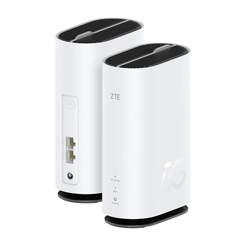 New 2025 ZTE 5G Indoor CPE G5C WiFi 6 Broadband Router AX1800 5G