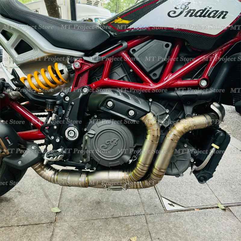 Indian FTR 1200 2019 : Première photo du modèle de série