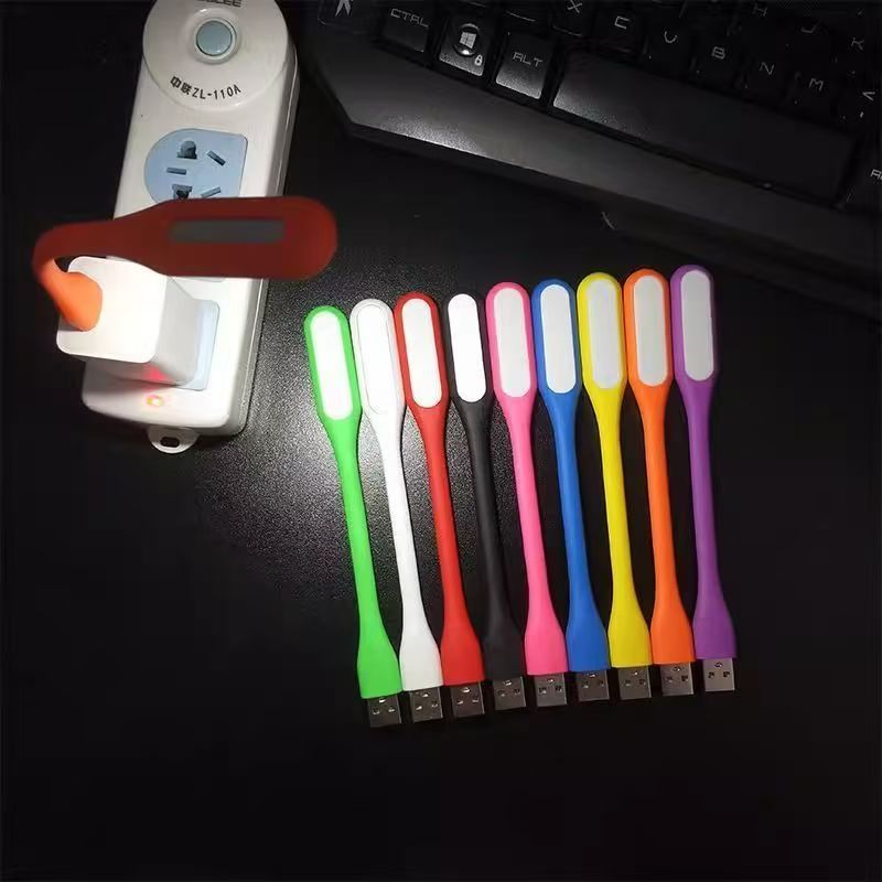 For Power Bank Laptop Computer PC Notebook USB Light LED Reading Lamp Mini Book Light Portable Camping Night Lights Table Lamps