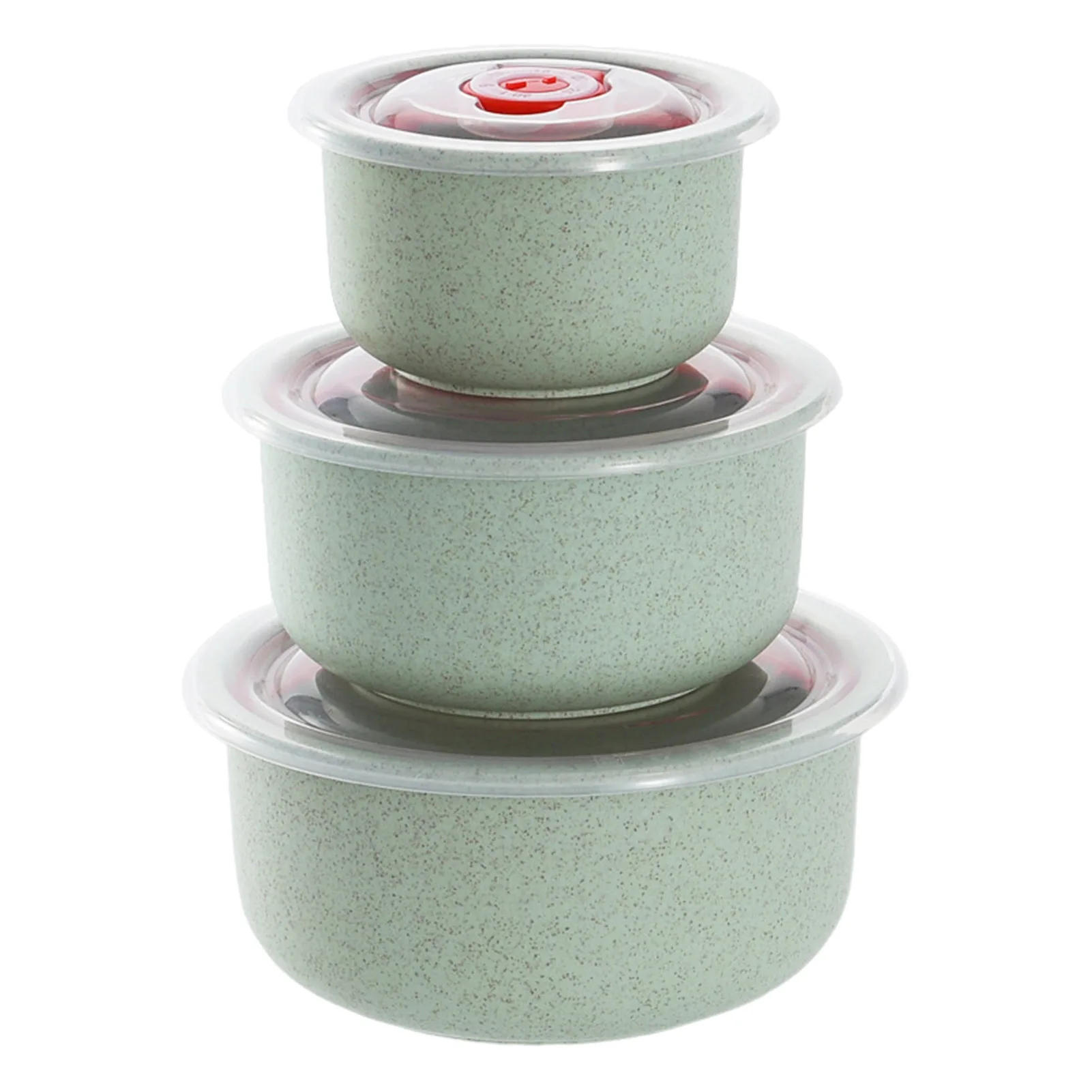 Set of 3 Lightweight Bento Boxes for Kitchen, Picnic, and Meal Prep Storage