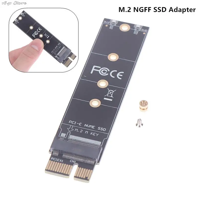 Adapter pcie na m2 nvme ssd m2 pcie x1 raiser pci e pci express z cze