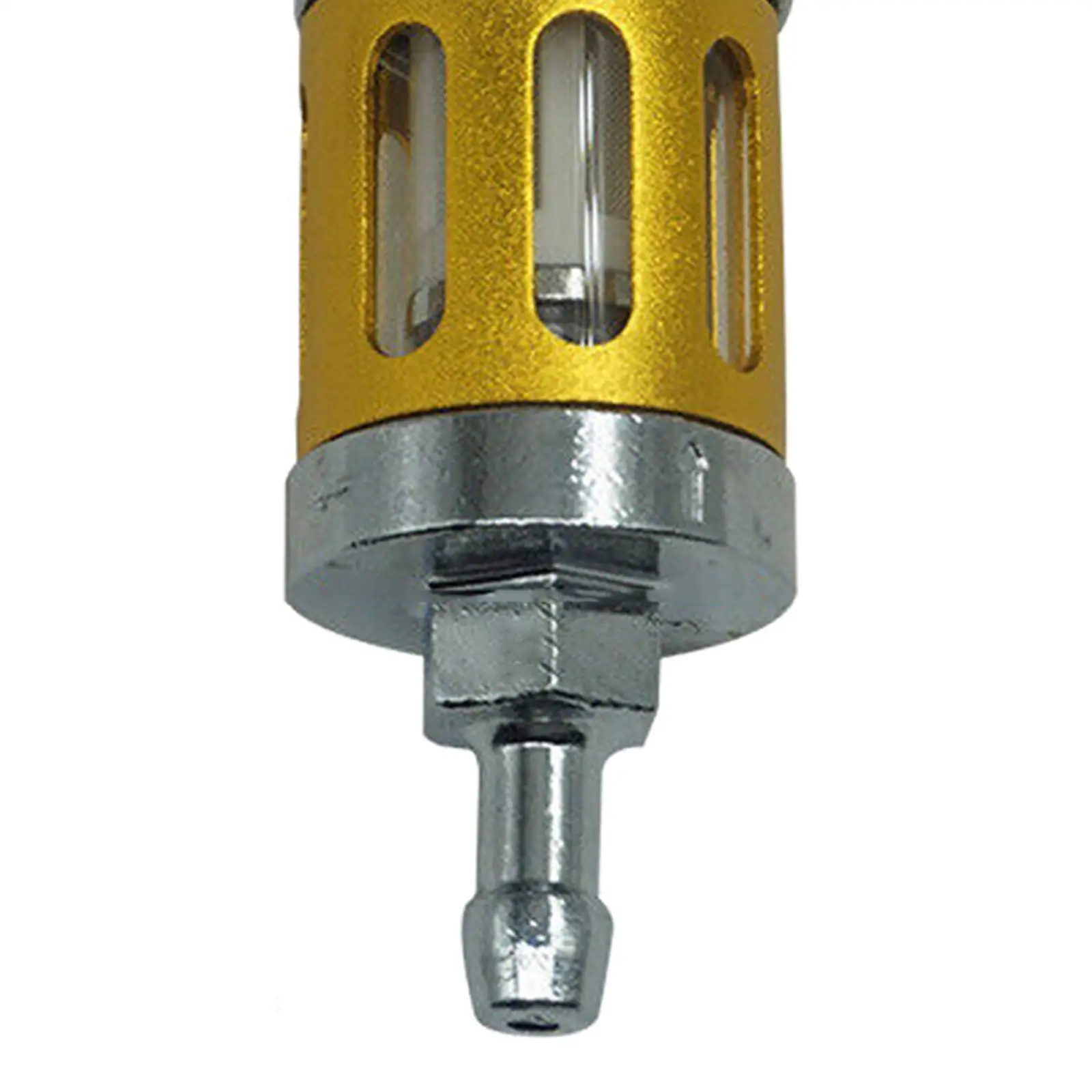 Universal Motorcycle Petrol Oil Fuel Filter Good Filtering Effect Reusable for ATV Dirt Pit Off Road Bike Motocross CNC Aluminum
