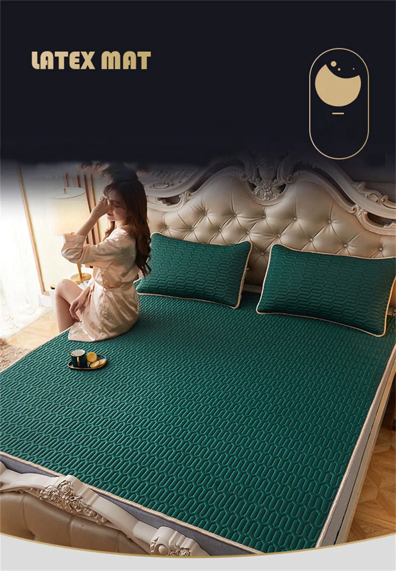 Tissu Couvre-matelas De Massage En Latex Rouge Imperméable - 180x220 Cm, Pour Jeux Humides