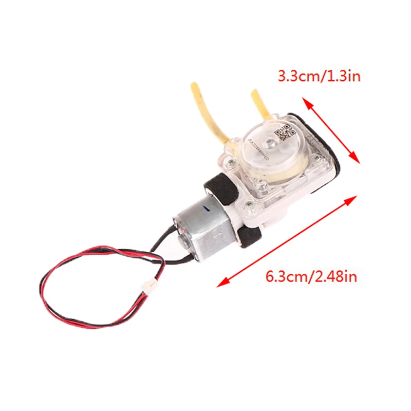 DC 3.7V 마이크로 연동 펌프 모터 액체 워터 펌프, 자체 프라이밍 펌프 부품 교환 수입 방향 수출