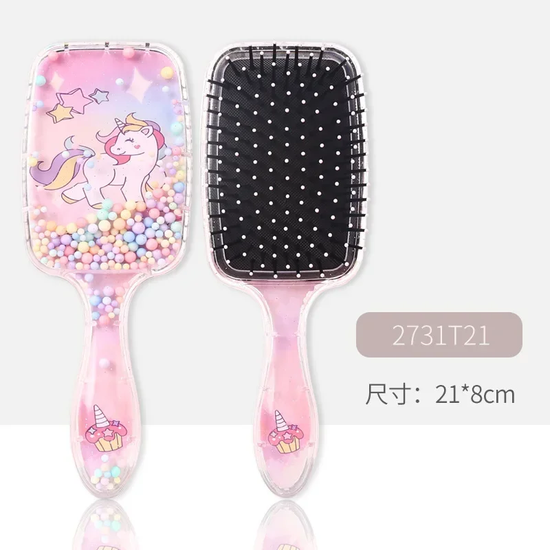 Kids Hair Comb Brush Kawaii Cartoon Animal Panda Massage Air Cushion Comb for Girl