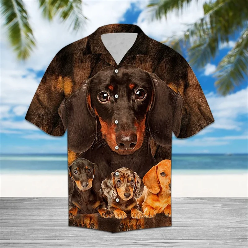 funny-dachshund-hawaiian-shirt-3d-dog-print-summer-casual-short-sleeve