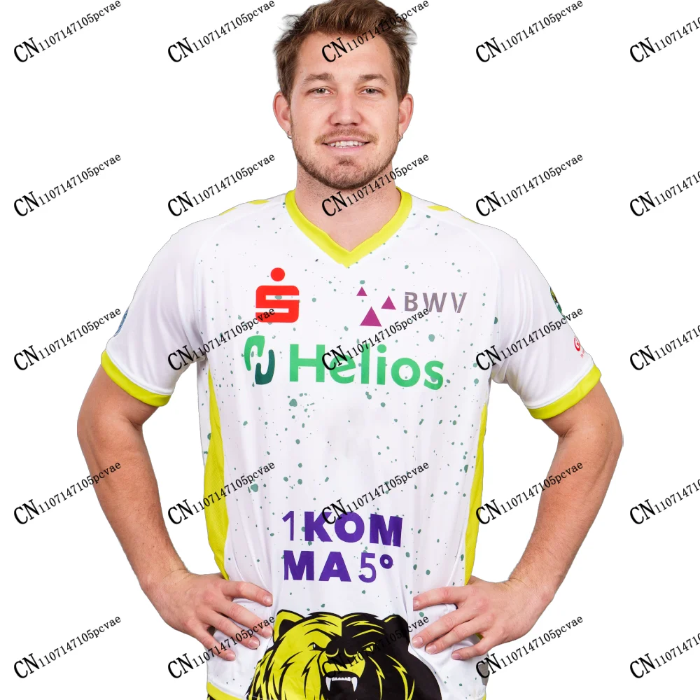 Helios GRIZZLYS Giesen Volleys 2026-27 새로운 도착 독일 스타일 저지 3D 프린트 티셔츠 홈 어웨이 성인 어린이 유니섹스 팬