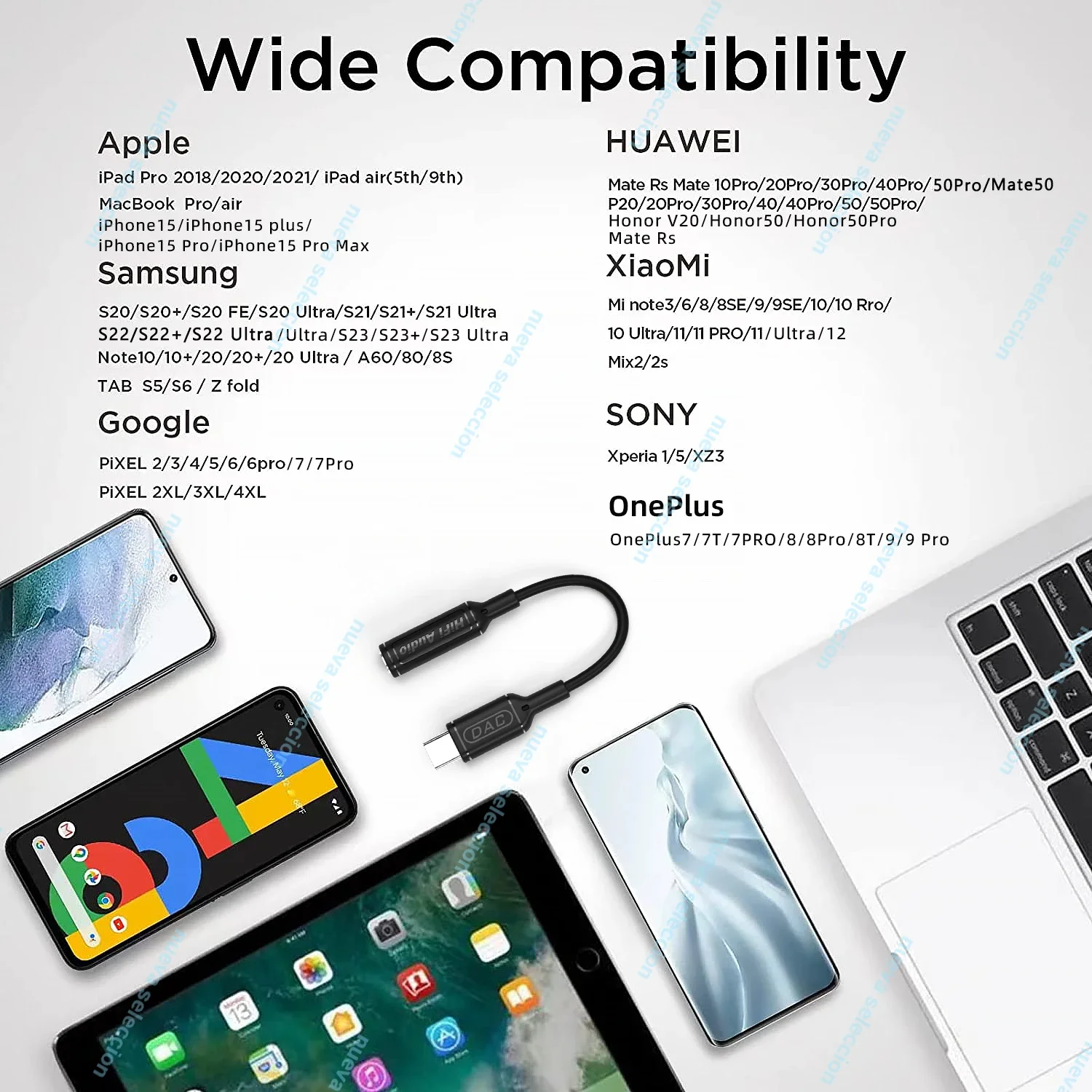 For Samsung Google Pixel type c to 3.5 mm adapter dac portable USB C to headphone jack 48khz support microphone audio adapter audio adapter earphone amplifier adapter audio converter adapter headphone adapter headphone amplifier adapter earphone headphone adapter