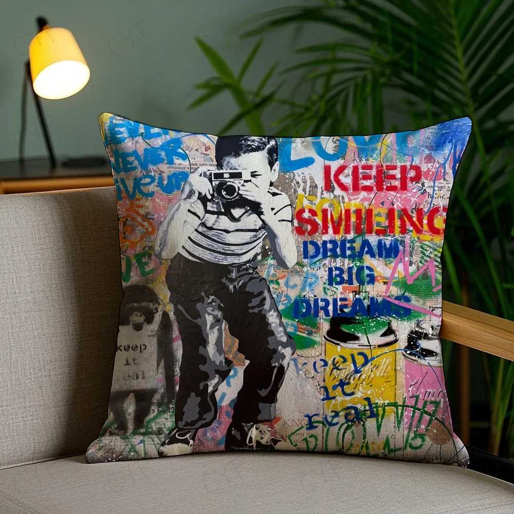 Embroidered Nordic Throw Pillow Covers