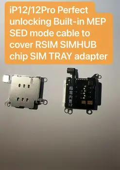 Cavo con modalità MEP SED integrata per adattatore TRAY per IP12, 12pro, 12promax, IP13, IP14, 14plus, IP15, 15plus, 16plus, 16promax, IP17