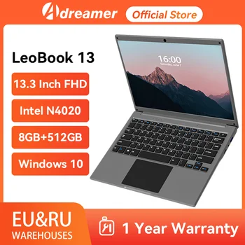 Adreamer LeoBook 13 Laptop 13.3-inch 8GB RAM 1TB SSD Intel Celeron ...