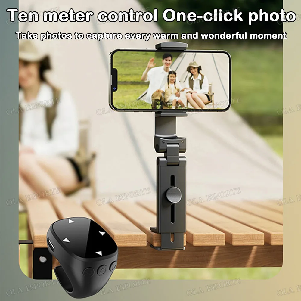 New Smart Fingertip Ring Remote Control Wireless Bluetooth Mobile Selfie Mice Selfie Video Automatic Page Turner Browsing 2025