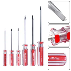 6 - Piece Triangle Head Screwdriver Set for Precision Screw Removal (A)