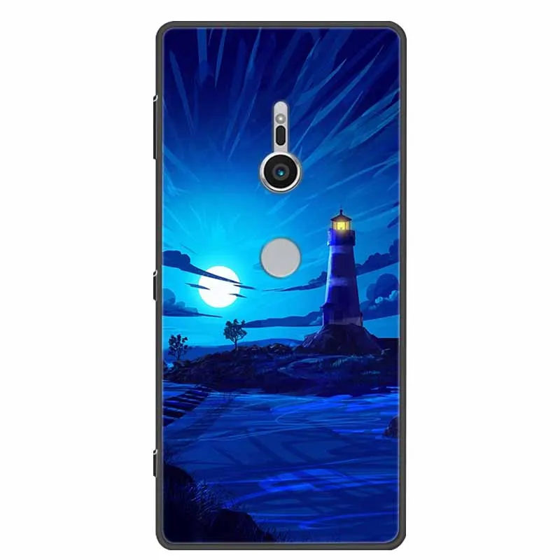 For Sony Xperia XZ3 XZ2 Case Shockproof Soft silicone TPU Back Cover For Sony Xperia XA1 XA2 Ultra Phone Cases XZ3 Cute Cartoon mobile flip cover Cases & Covers