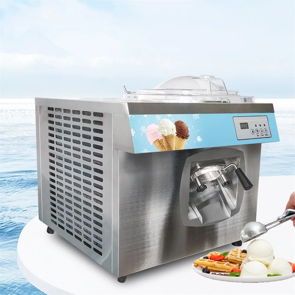 Mvckyi 6L Hard Ice Cream Machine For Business Decktop italian Ice Cream Machine Commercial Ice Cream Maker Machine