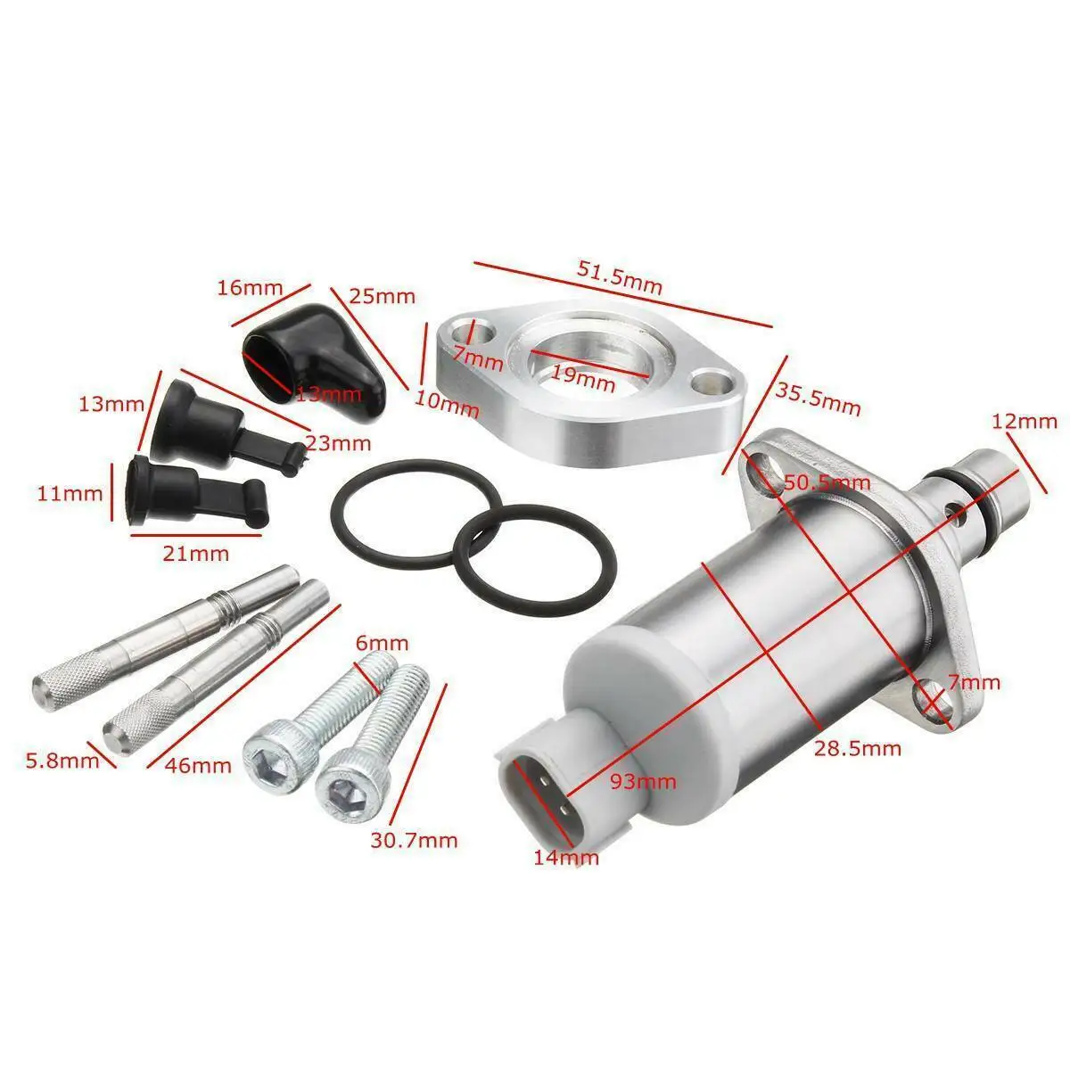 RE530337 Suction Control SCV Valve Part Number DZ111136 RE536278 294200-0880 Injection Pump Unit Control Valve For John Deere