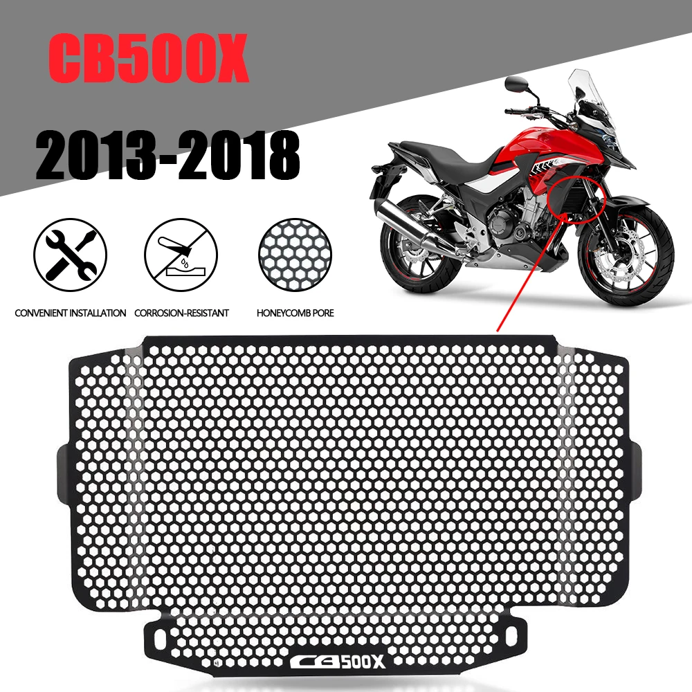 

CB 500X Motorcycle Radiator Grille Guard Cover Protector Cover Grill For HONDA CB500X CB500 2013 - 2018 2017 Oil Cooler Cover