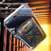 50000mAh Large Capacity Mech Wind Mobile Power Bank with 120W Fast Charging built-in cable, Suitable For iPhone Samsung Xiaomi 6