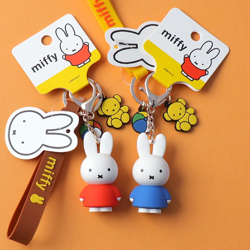 Miffy-Boris-Kawaii-Creative-Cute-Exquisite-Cartoon-Car-Keychain ...