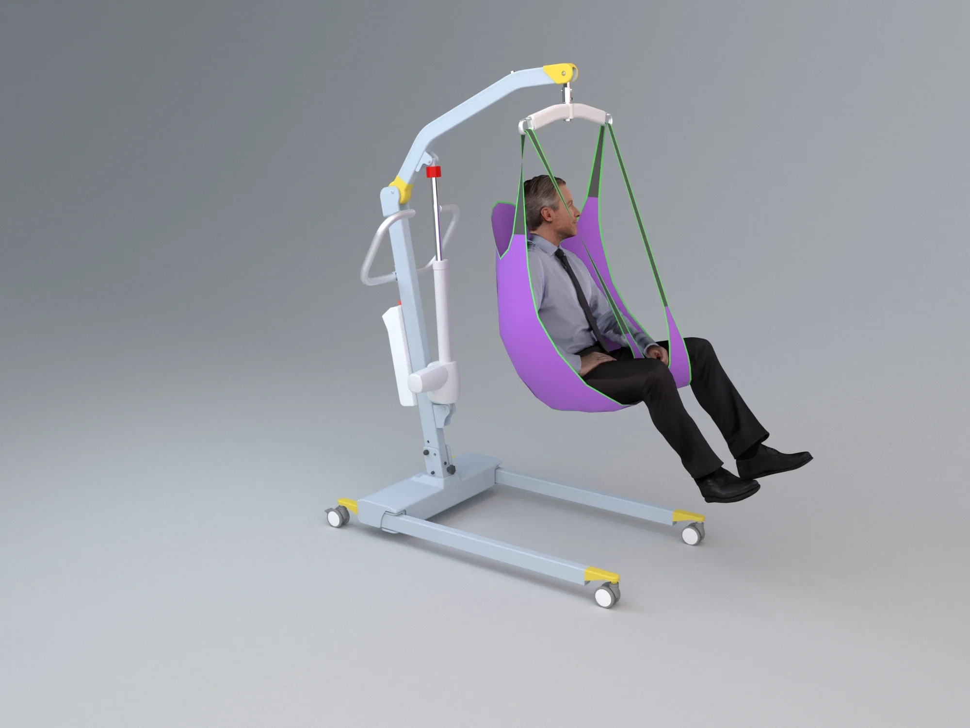 Ergonomic Design Patient Transfer Gait Training Exercise Device for Walking Rehabilitation 6