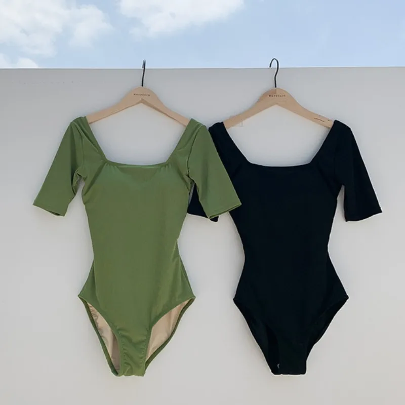 Women's Swimsuit Korean Bikini Swimsuit Woman 2023 One Piece Swimsuit Conservative Swimwear Women Bikini Sexy Swimsuit One Piece