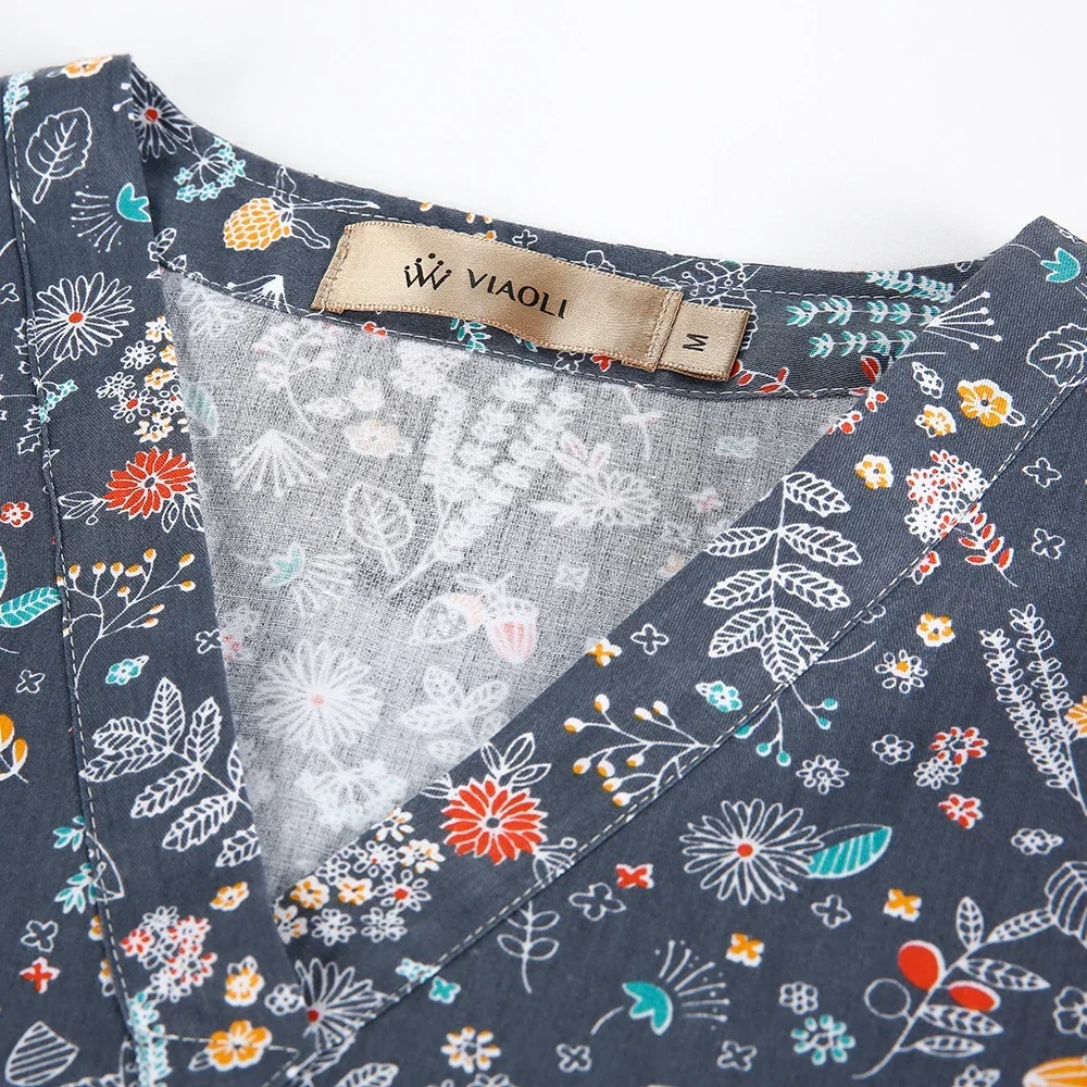 Medical Scrubs Beautiful Print Scrubs Top Women Cartoon Cotton Dental Clinic Hospital Doctor Working Clothes Men Short Sleeved Jacket