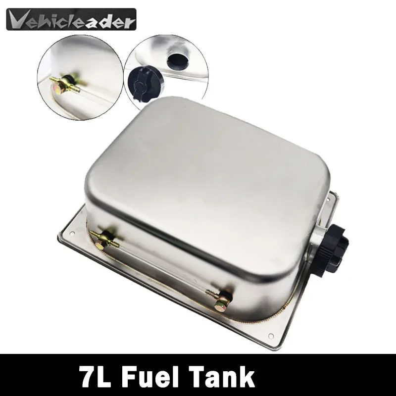 

Air Heater 7L Fuel Tank Car Accessories Universal Can Fit For Webasto Eberspacher Heater Stainless Steel Gasoline Petrol
